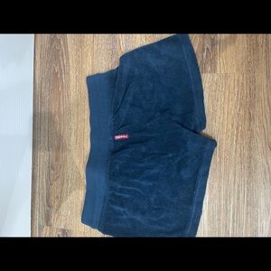 navy terrycloth shorts